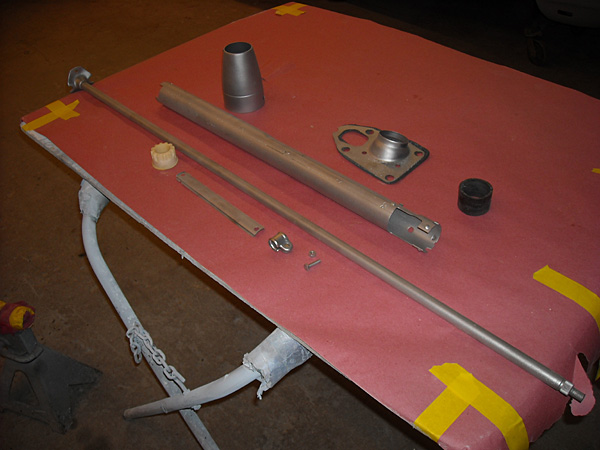 disaasembled_and_glass_bead_steering_column_parts