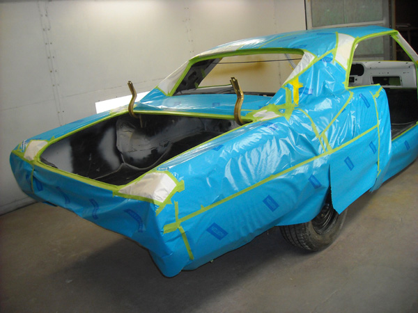 masking_body_to_paint_floor_trunk_dash_and_interior_sections