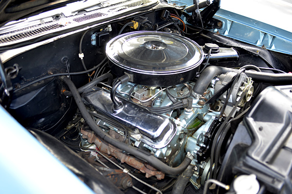 68_GTO_conv_engine_bay_before_picture